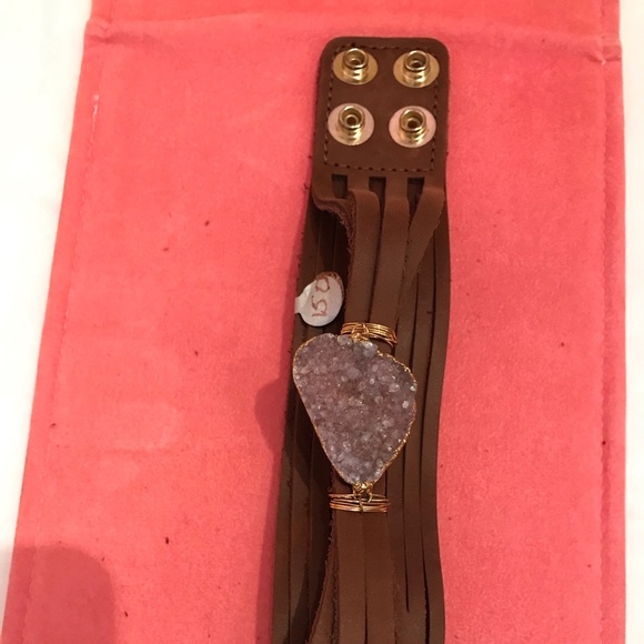 MGD Leather Cuff - Picture 3 of 6